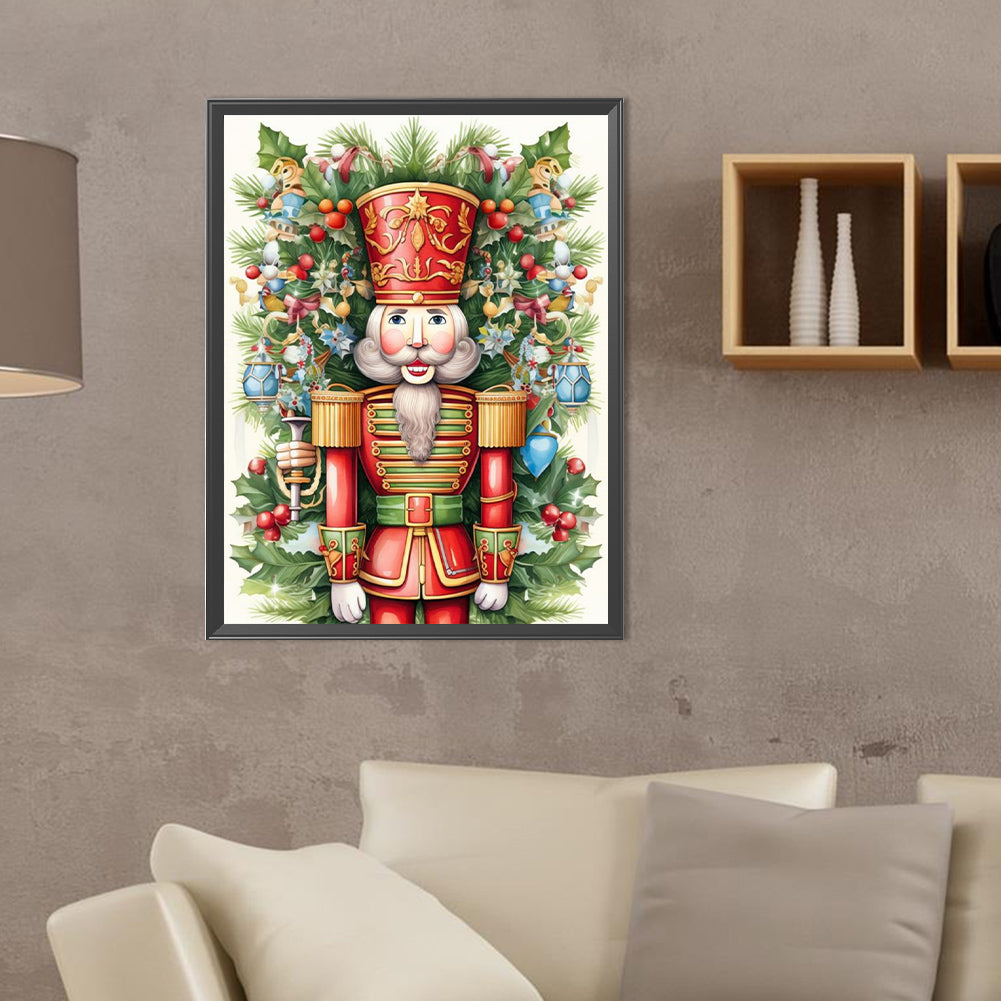 Nutcracker Soldiers - Full Round Drill Diamond Painting 30*40CM