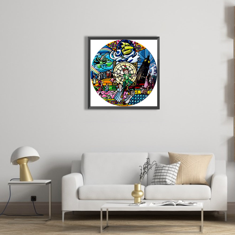 Peter Pan - Full Square Drill Diamond Painting 35*35CM