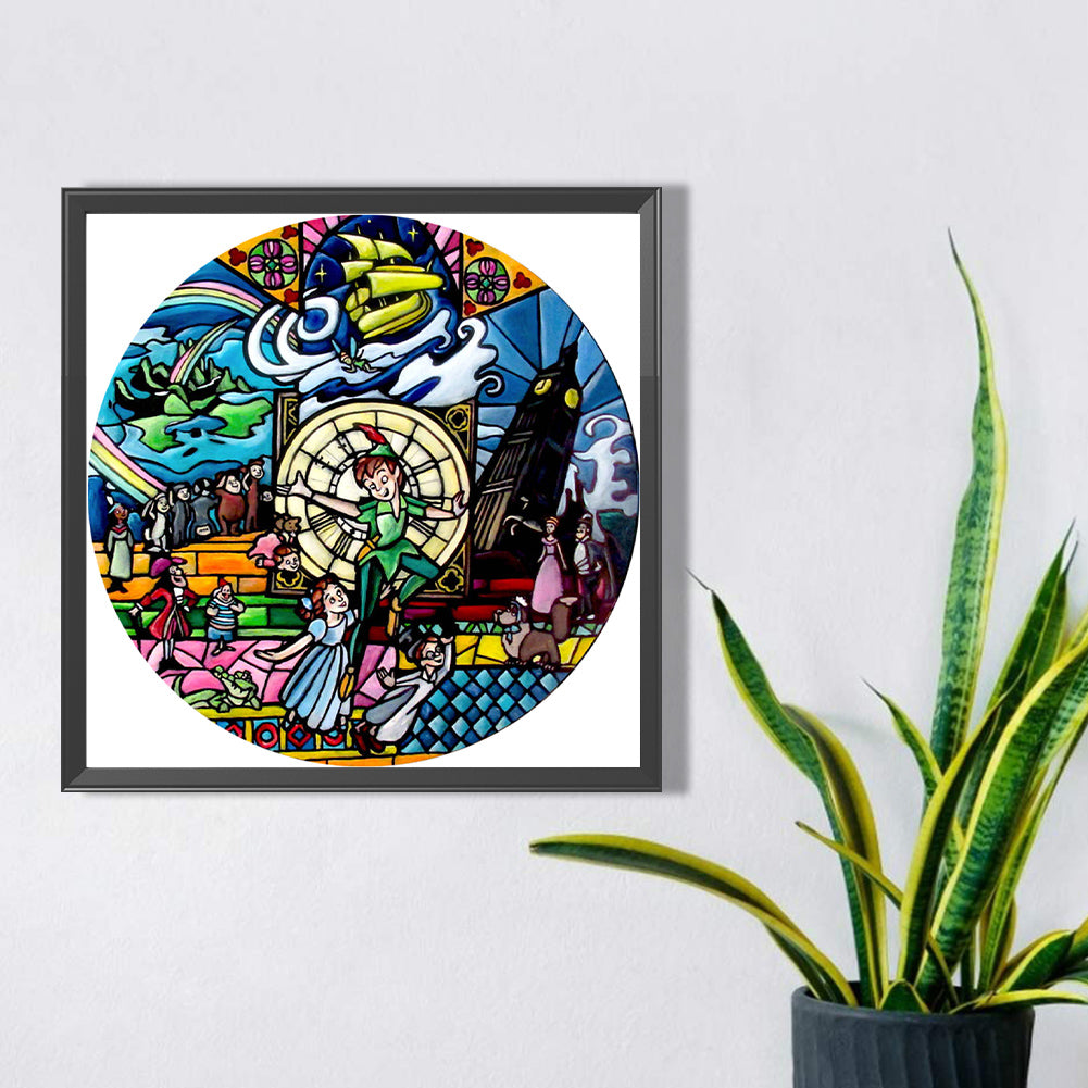 Peter Pan - Full Square Drill Diamond Painting 35*35CM