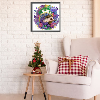 Garland Little Hedgehog - Special Shaped Drill Diamond Painting 30*30CM