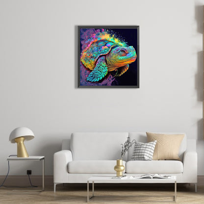 Colorful Sea Turtle - Full Round Drill Diamond Painting 50*50CM