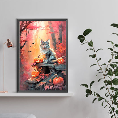 Wolfdog - Full Round Drill Diamond Painting 40*60CM