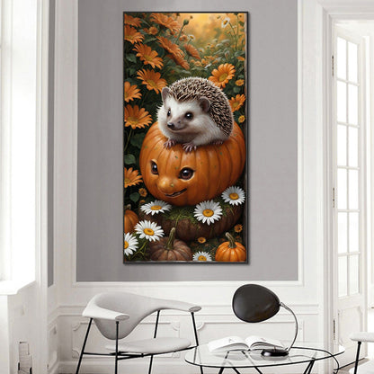 Hedgehog - Full Round Drill Diamond Painting 40*80CM