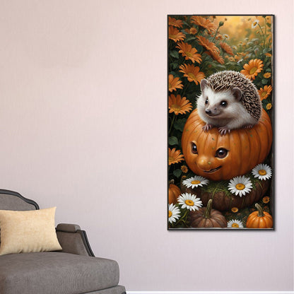 Hedgehog - Full Round Drill Diamond Painting 40*80CM