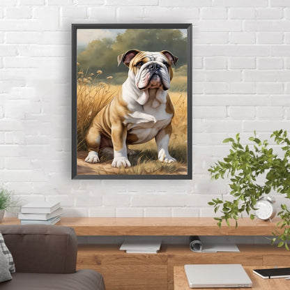 Puppy - Full Round Drill Diamond Painting 30*40CM