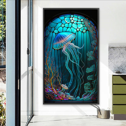 Jellyfish - Full Square Drill Diamond Painting 40*70CM