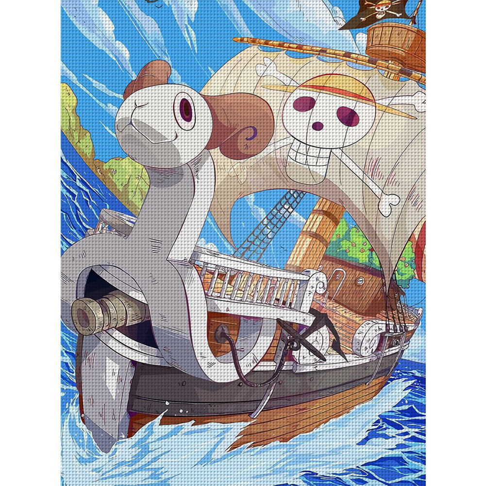 Cartoon - 11CT Stamped Cross Stitch 40*56CM