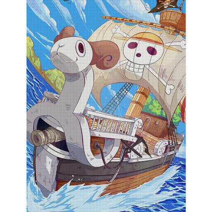 Cartoon - 11CT Stamped Cross Stitch 40*56CM