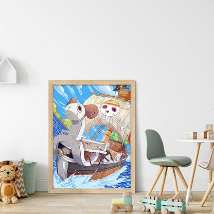 Cartoon - 11CT Stamped Cross Stitch 40*56CM
