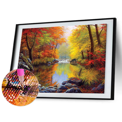 Wild Scenery - Full Round Drill Diamond Painting 40*30CM