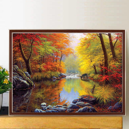 Wild Scenery - Full Round Drill Diamond Painting 40*30CM