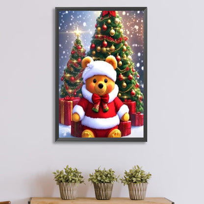 Christmas Holiday Atmosphere - Full Round Drill Diamond Painting 40*60CM