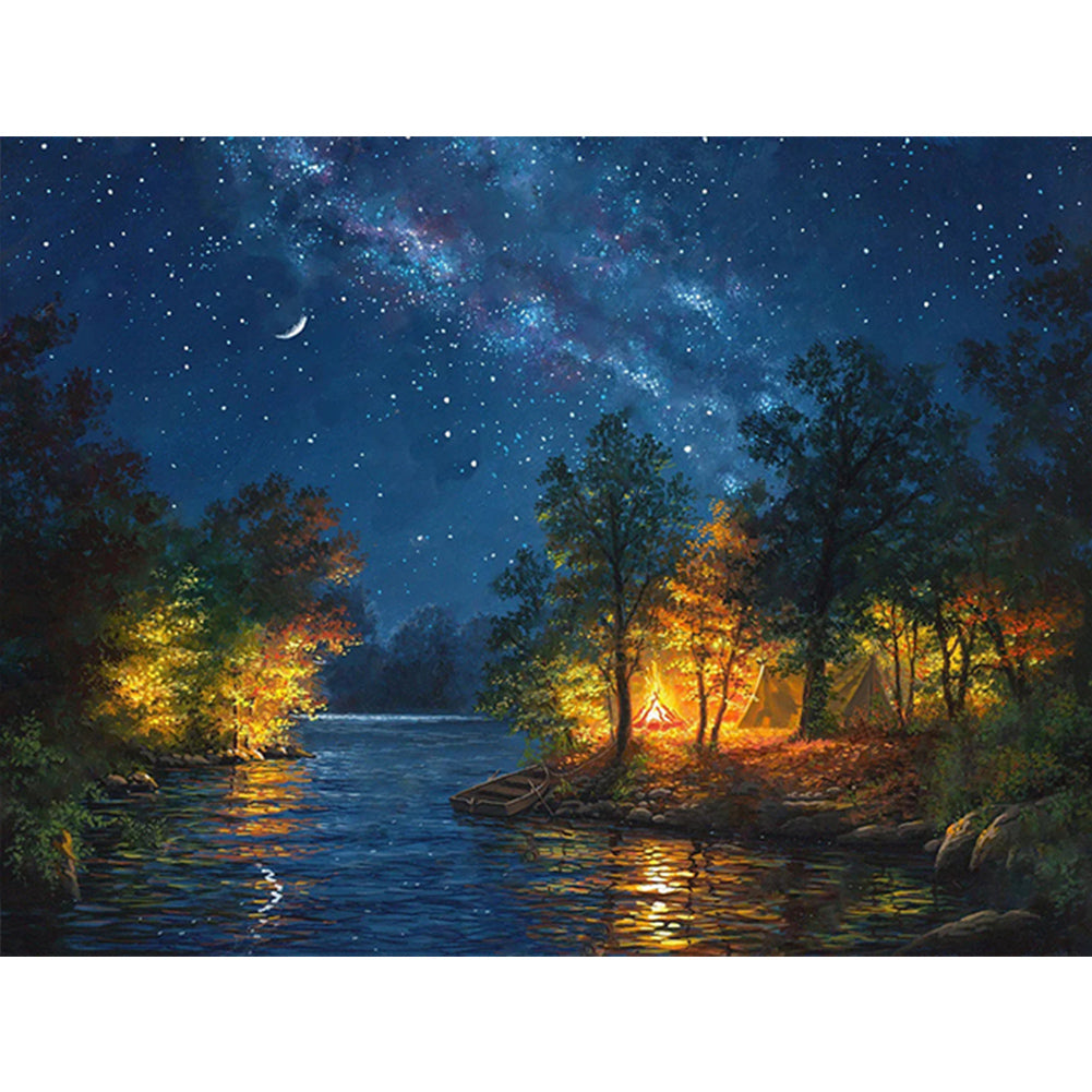 Element - Full Square Drill Diamond Painting 40*30CM