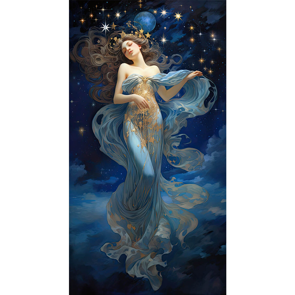 Star Goddess - 11CT Counted Cross Stitch 50*90CM