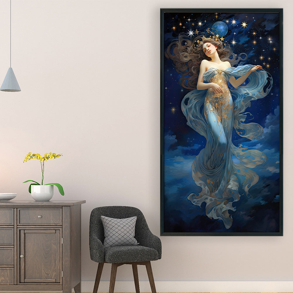 Star Goddess - 11CT Counted Cross Stitch 50*90CM