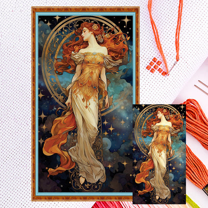 Star Goddess - 11CT Counted Cross Stitch 50*90CM