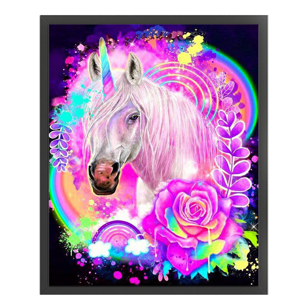 Unicorn - 11CT Stamped Cross Stitch 40*50CM