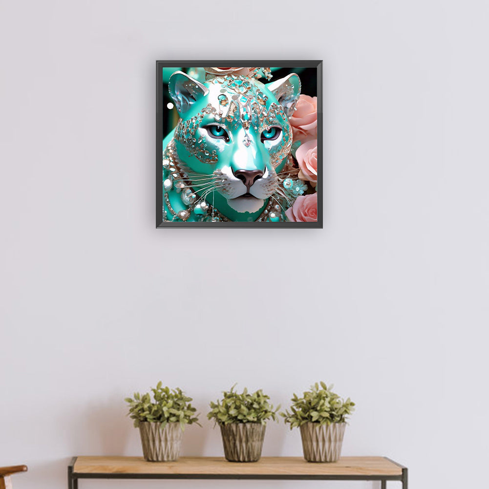 Diamond Panther - Full Round Drill Diamond Painting 30*30CM