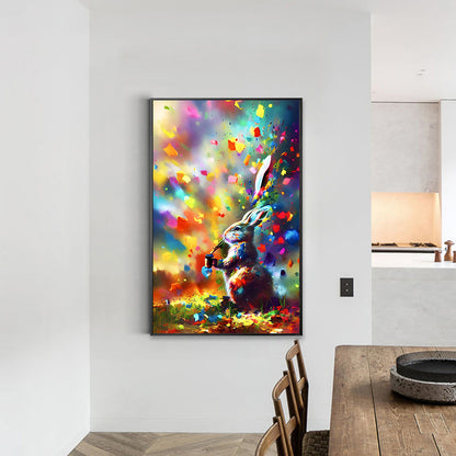 Rabbit - Full Round Drill Diamond Painting 40*60CM