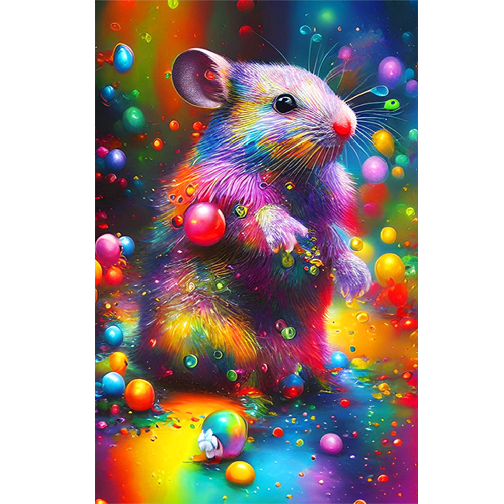 Mouse - Full Round Drill Diamond Painting 40*60CM