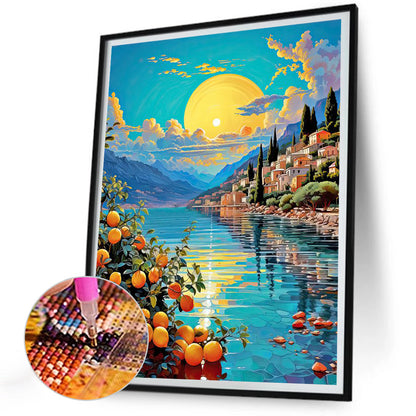 Stream - Full Round Drill Diamond Painting 30*40CM