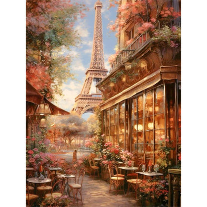 Iron Tower - Full Round Drill Diamond Painting 30*40CM