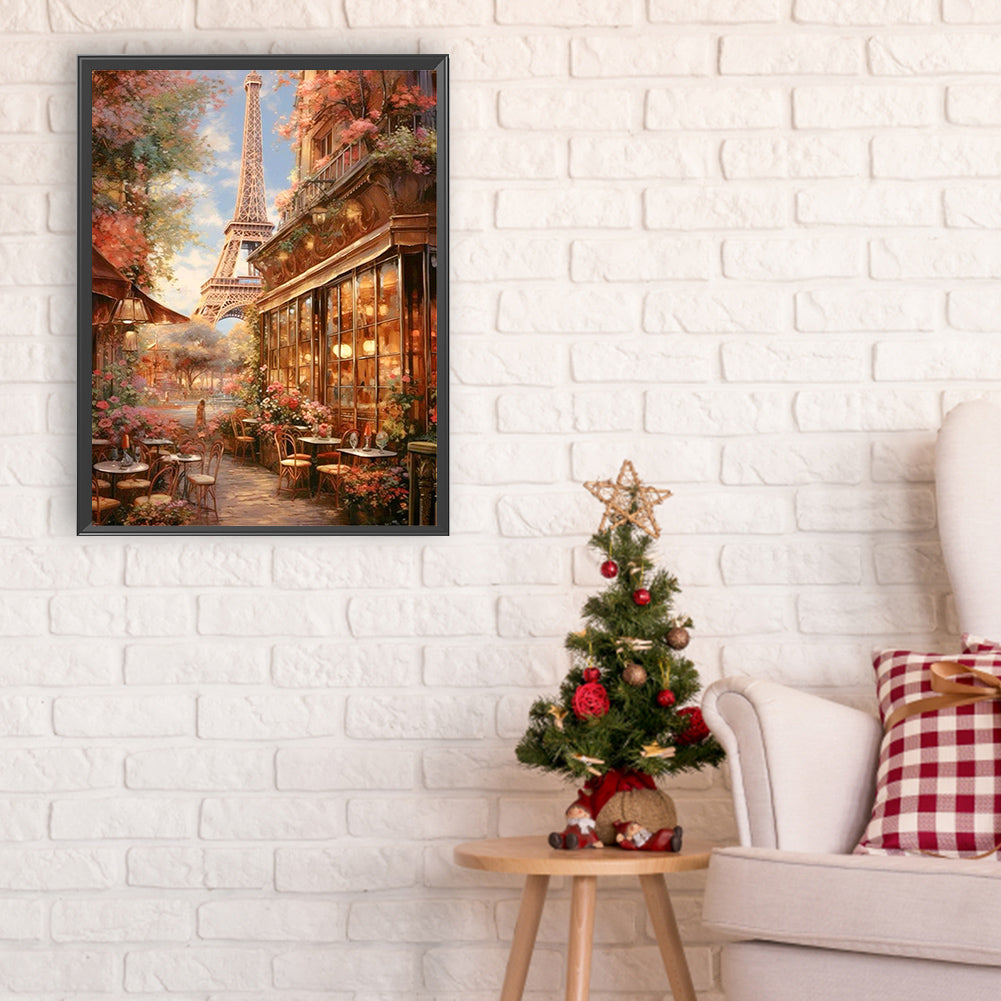 Iron Tower - Full Round Drill Diamond Painting 30*40CM