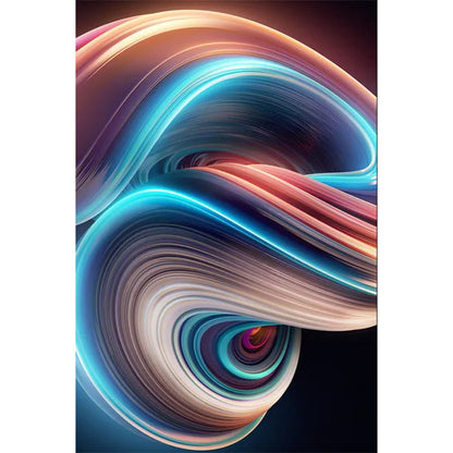 Neon Spiral - Full Round Drill Diamond Painting 40*60CM