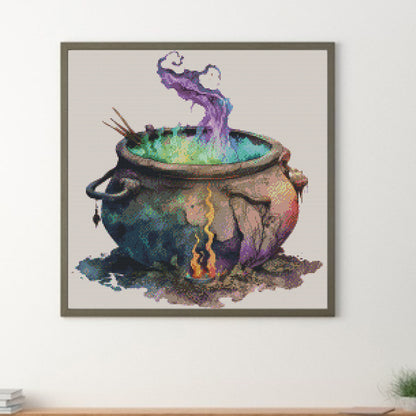 Potion Cauldron Draw - Full Round Drill Diamond Painting 40*40CM