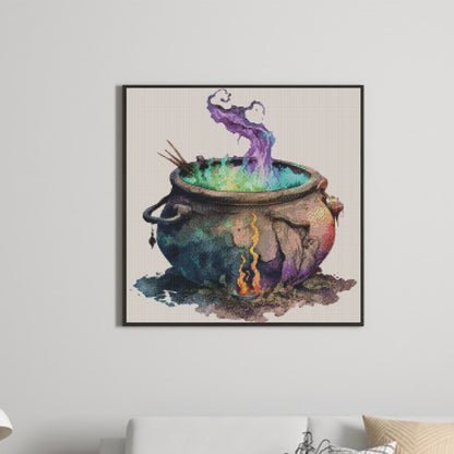 Potion Cauldron Draw - Full Round Drill Diamond Painting 40*40CM