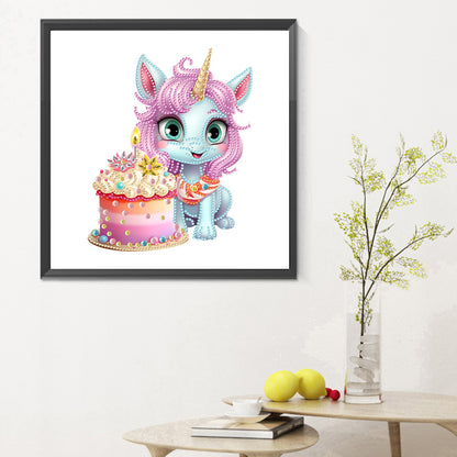 Unicorn - Special Shaped Drill Diamond Painting 30*30CM