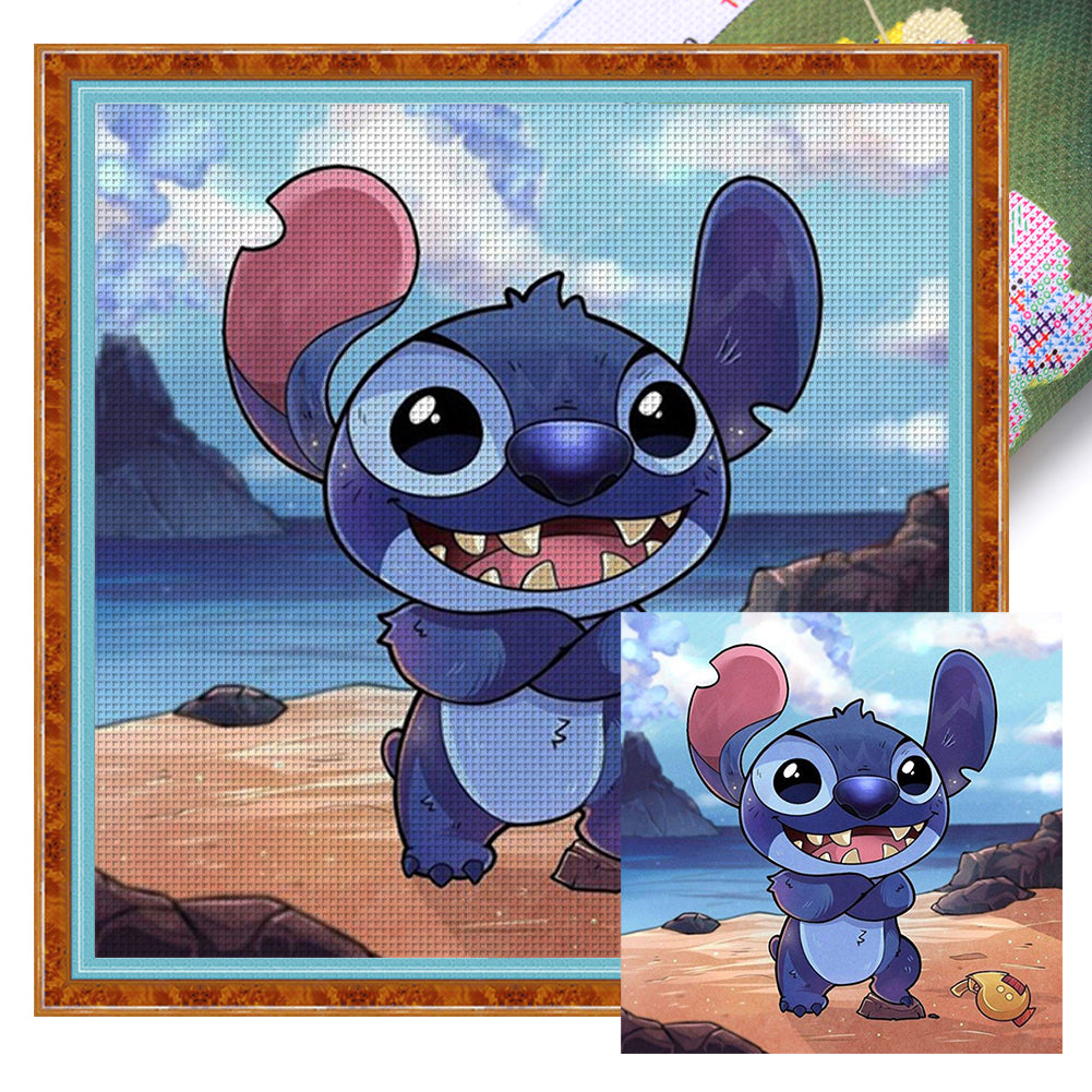 Stitch By The Sea - 11CT Stamped Cross Stitch 40*40CM