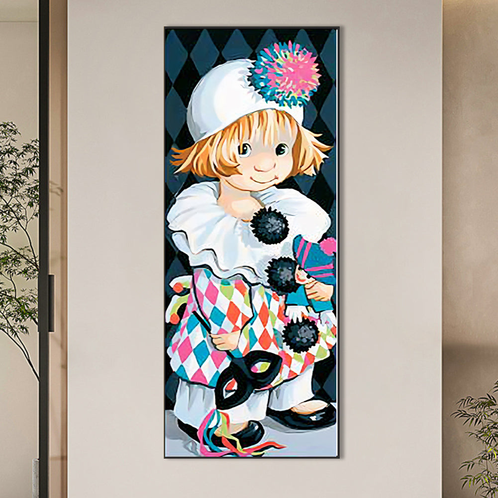 Masquerade - Full Round Drill Diamond Painting 30*75CM