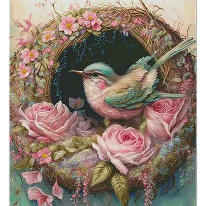 Dream Nest - 14CT Stamped Cross Stitch 65*72CM