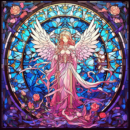 Rose Angel - Full Square Drill Diamond Painting 30*30CM