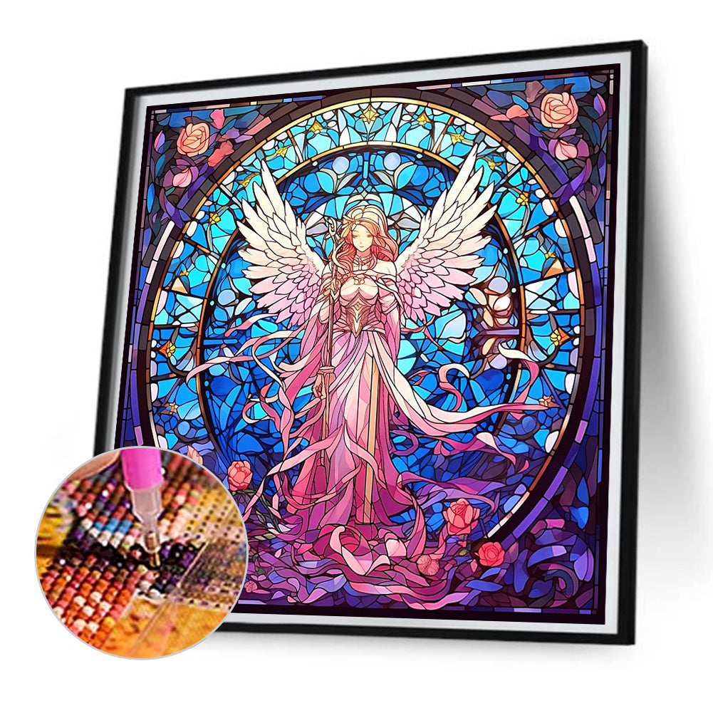 Rose Angel - Full Square Drill Diamond Painting 30*30CM