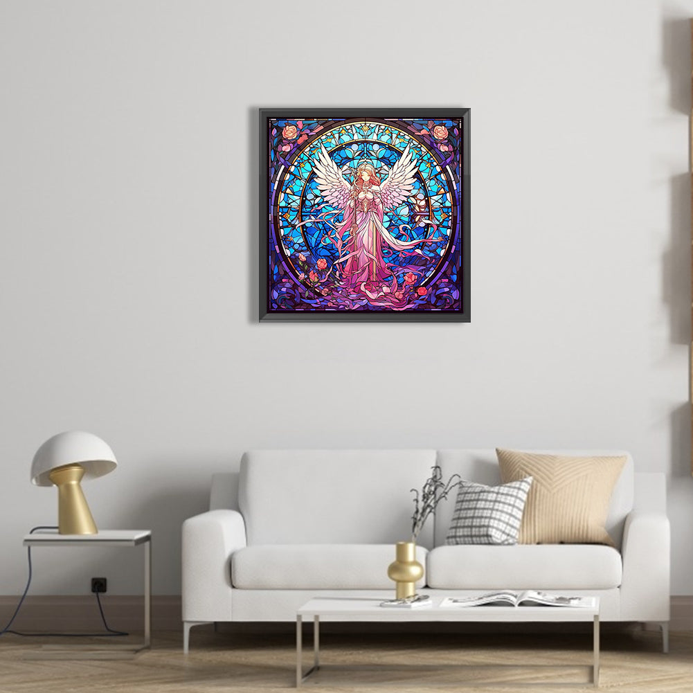 Rose Angel - Full Square Drill Diamond Painting 30*30CM