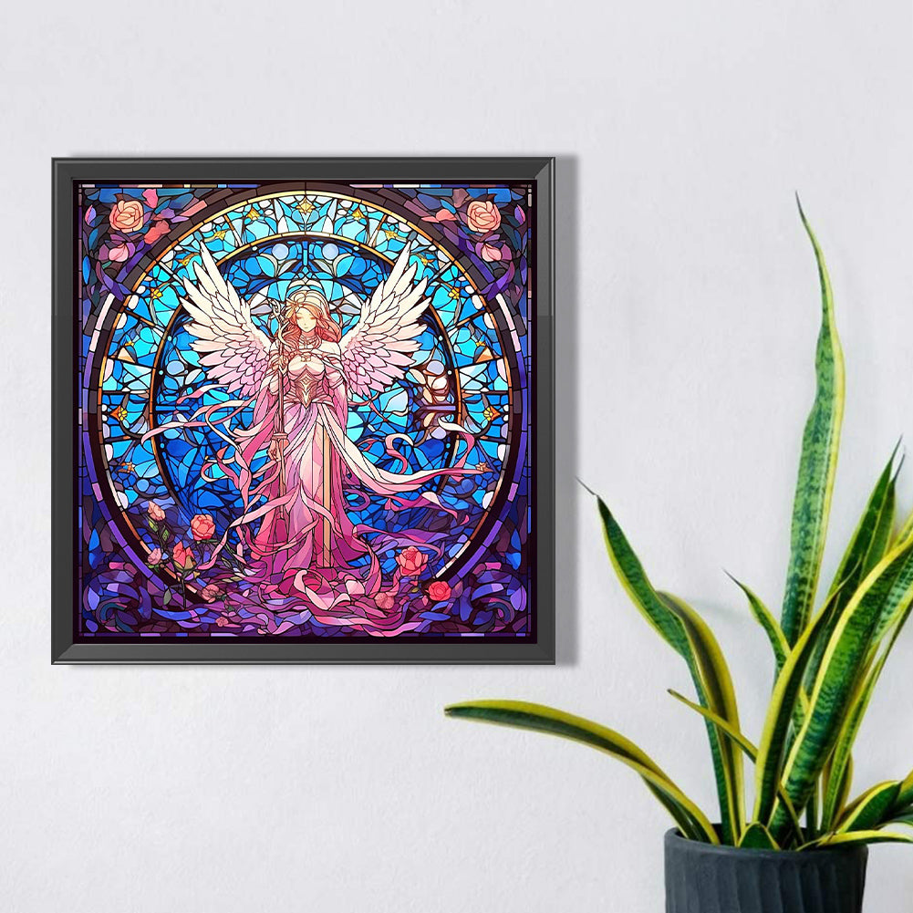 Rose Angel - Full Square Drill Diamond Painting 30*30CM