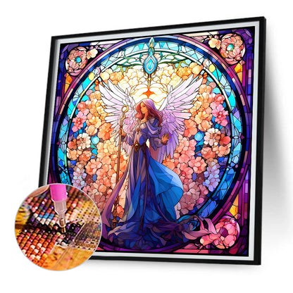 Floral Angel - Full Square Drill Diamond Painting 30*30CM