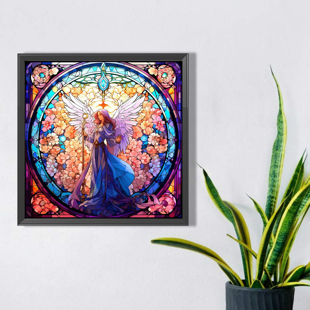 Floral Angel - Full Square Drill Diamond Painting 30*30CM