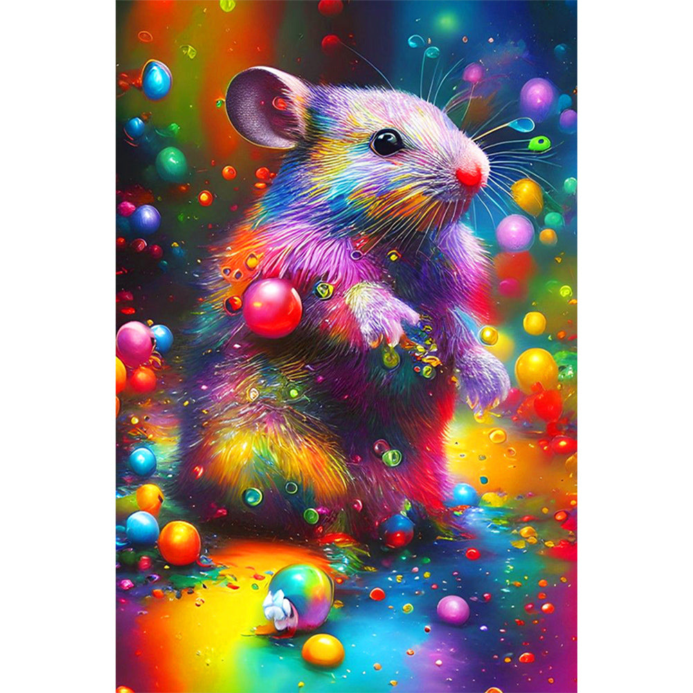 Mouse - Full Square Drill Diamond Painting 40*60CM