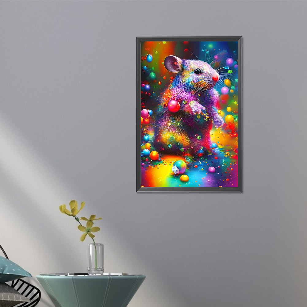 Mouse - Full Square Drill Diamond Painting 40*60CM