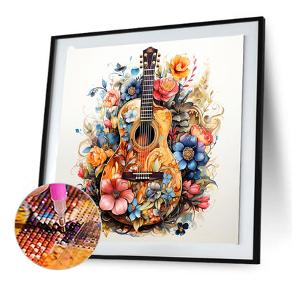 Guitar - Full Round Drill Diamond Painting 30*30CM