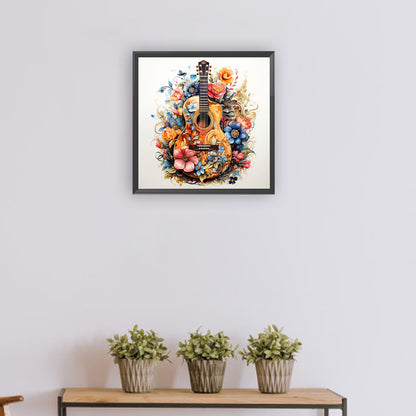 Guitar - Full Round Drill Diamond Painting 30*30CM