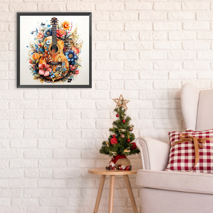 Guitar - Full Round Drill Diamond Painting 30*30CM