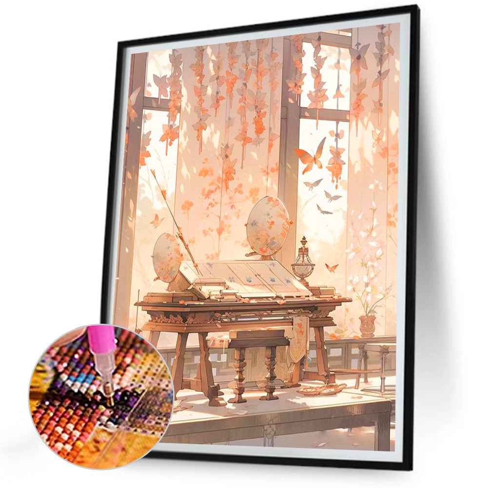 Piano¡¤Rhythm - Full Round Drill Diamond Painting 30*40CM