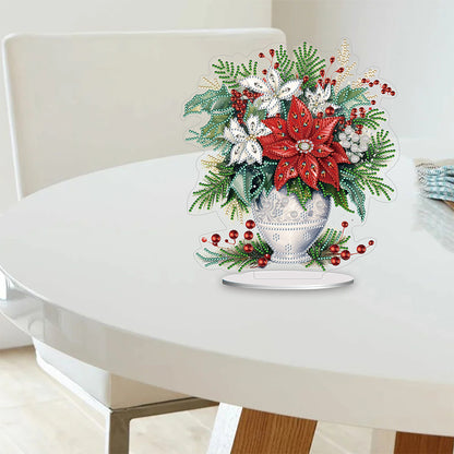 Special Shape+Round Diamond Painting Desktop Decor (Christmas Atmosphere #1)