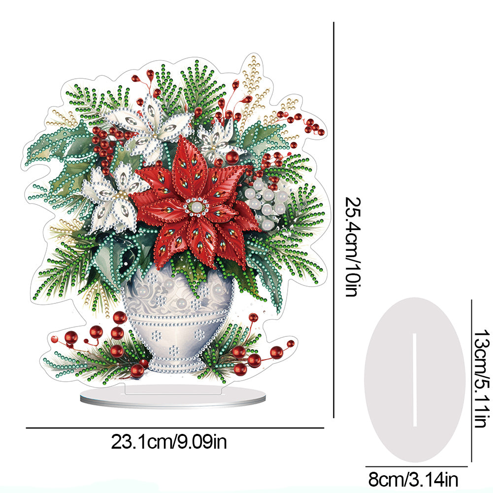 Special Shape+Round Diamond Painting Desktop Decor (Christmas Atmosphere #1)