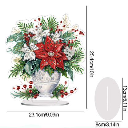 Special Shape+Round Diamond Painting Desktop Decor (Christmas Atmosphere #1)