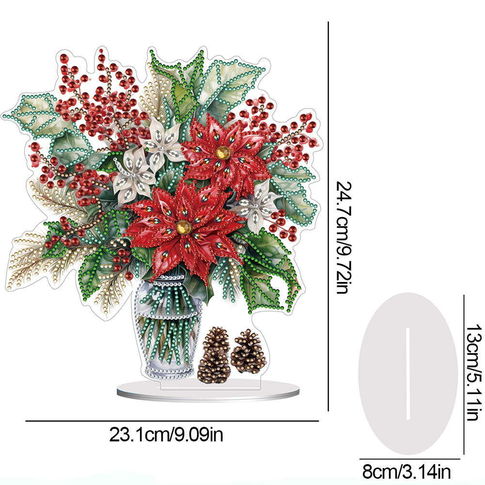 Special Shape+Round Diamond Painting Desktop Decor (Christmas Atmosphere #2)